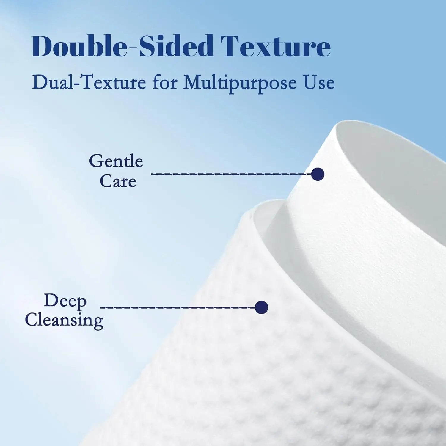 26*30cm Box Disposable Facial Cleansing Towel Thickeneded Large Size Cleansing Skin Suitable for All Skin Types Unisex 40 Pumps/Box