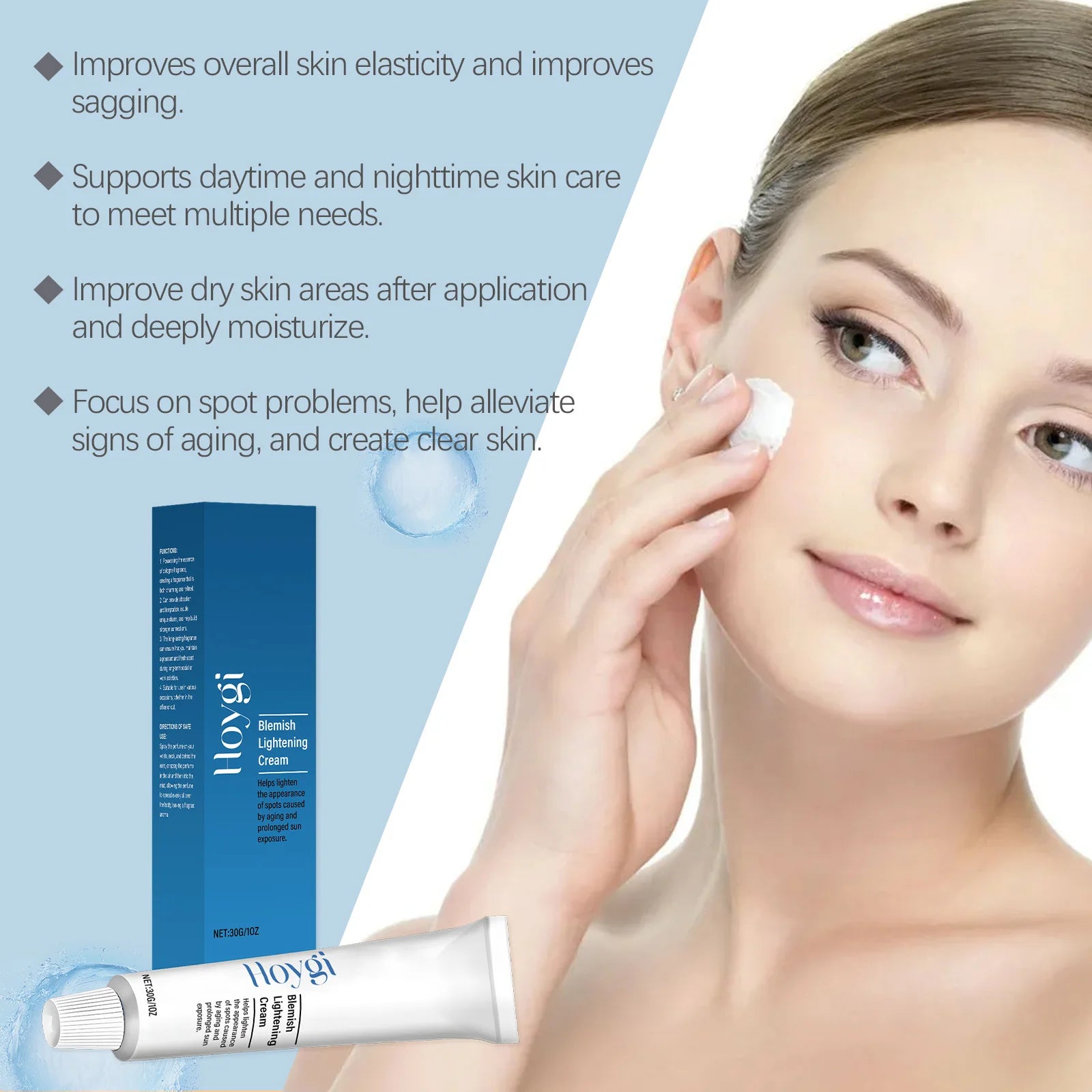 Face Cream, Hydrates & Moisturizes, Clears & Improves Facial Skin Condition, Hydrates & Brightens, Nourishing Care