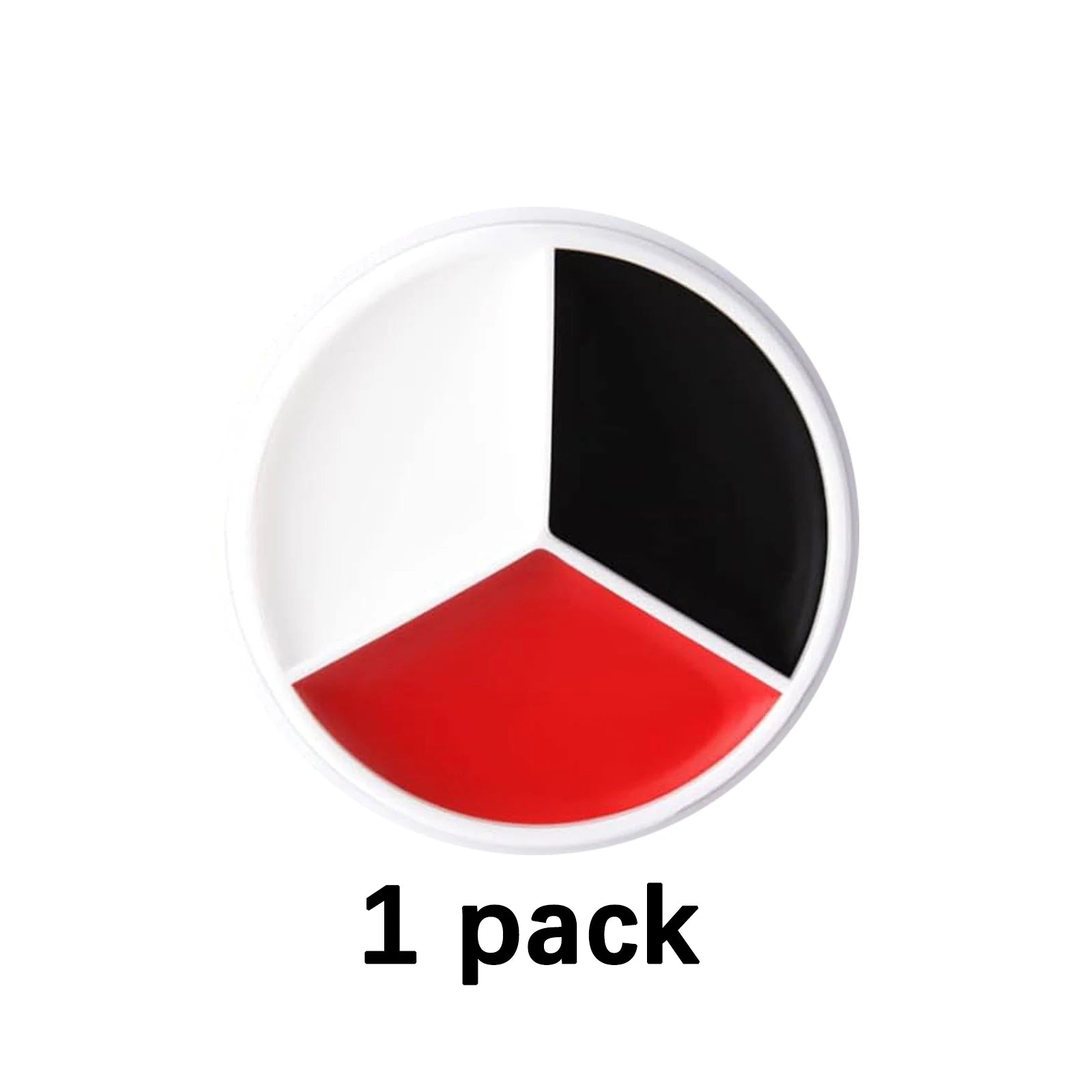 Halloween Makeup Palette Face Body Paint Makeup Wheel White Black Red Waterproof Zombie Skeleton Cosplay Makeup Face Painting
