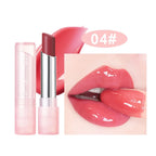 Cute Pink Moisturizing Jelly Lipstick - Temperature Change Lip Balm with Long Lasting Nourishment for Lip Care Lip Gloss