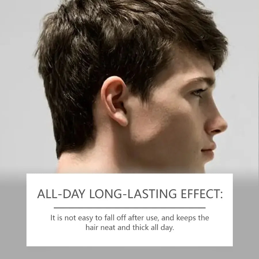 East Moon Black Hair Fiber Powder Refreshing Oil Control LeaveIn Fluffy Hair Care Fiber Powder