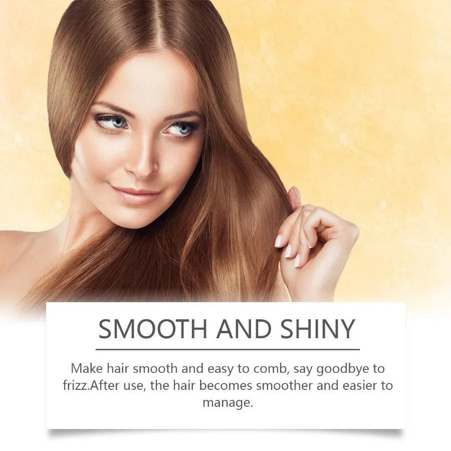 Hoegoa Shea Butter Moisturizing Hair Care Mask Moisturizes Hair Improves Dry Hair And Softens Hair Care Mask