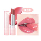 Cute Pink Moisturizing Jelly Lipstick - Temperature Change Lip Balm with Long Lasting Nourishment for Lip Care Lip Gloss