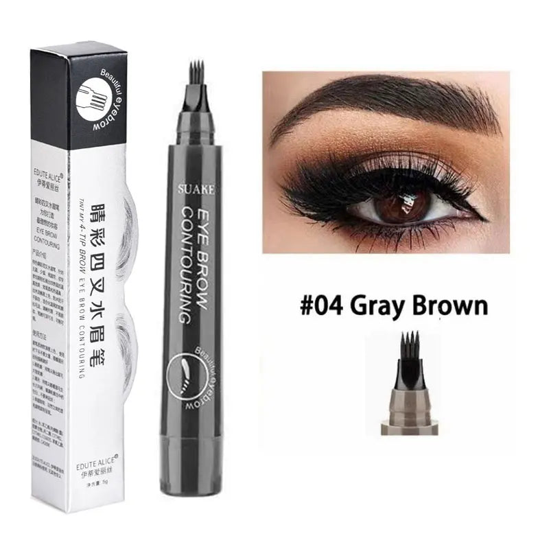 Eyebrow pencil Waterproof Permanent Long Lasting High quality professional makeup for women Cheap Cosmetics Enhancer