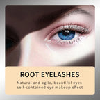 Mascara moisturizes and thickens dark and curly lashes and eyebrows naturally beautiful nourishing and repairing mascara