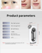 Facial Skin Moisturizing Mist Sprayer Airbrush Facial Deep Cleaning Oxygen Injector Sprayer Cordless Air Brush Compressor