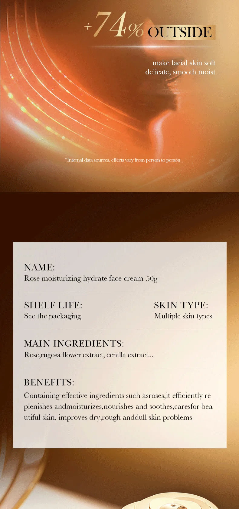 Cream Moisturizer Facial Cream Improve Dry And Rough Skin  Cosmetics For Face Cream Skin Care