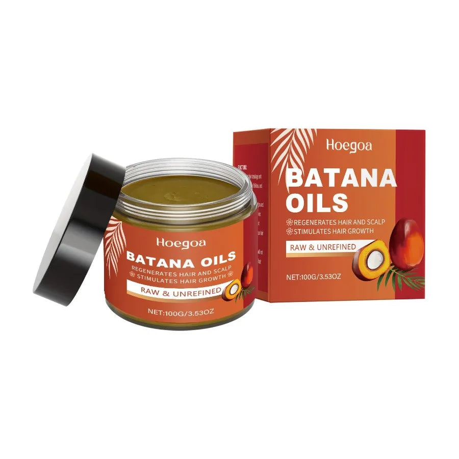 Hoegoa Batana Hair Care Cream Gently Nourishes Hair Follicles Softens And Moisturizes Hair To Make It Shine