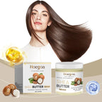 Hoegoa Shea Butter Moisturizing Hair Care Mask Moisturizes Hair Improves Dry Hair And Softens Hair Care Mask
