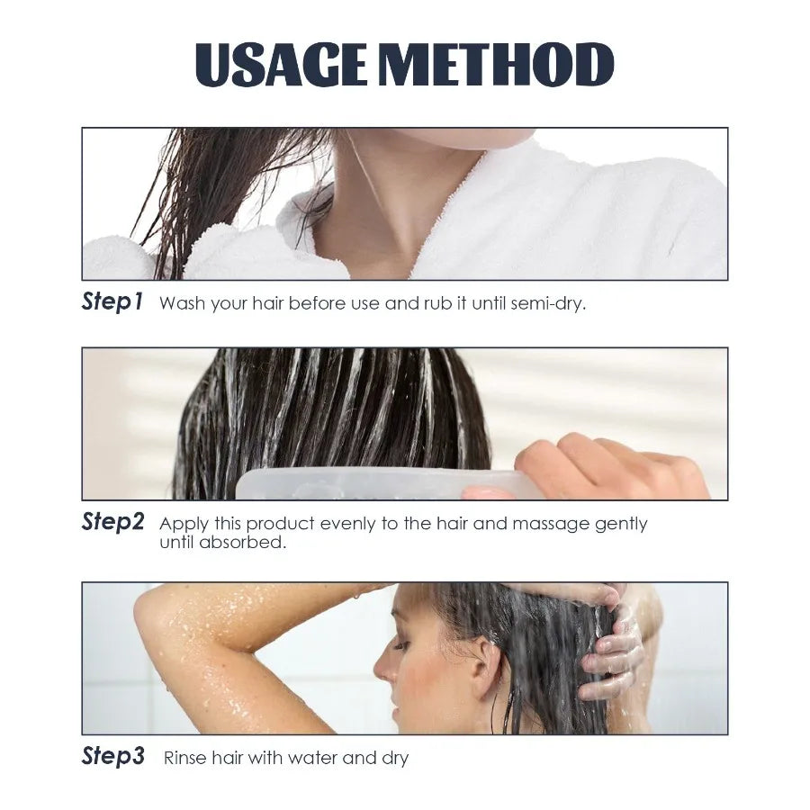 WestMonth Straightening Hair Keratin Ratin Repair Cream Repair Silky Hair Care Moisturizing Hair Mask Treatment Cream