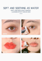 Portable makeup remover, gentle and non-irritating, deep cleansing and moisturizing