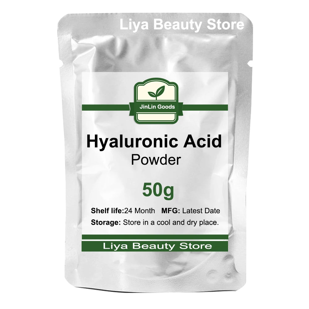Pure 99% Hyaluronic Acid Powder Cosmetic Grade, Anti Aging, Moisturizing  Skin Whitening Cosmetic Raw Material