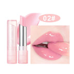 Cute Pink Moisturizing Jelly Lipstick - Temperature Change Lip Balm with Long Lasting Nourishment for Lip Care Lip Gloss