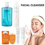 Deep Cleansing Facial Cleanser Removes Face Dirt Cleanser Whitening Cold Cream SPF 50+ Sunscreen Moisturizing Toner Skin Care