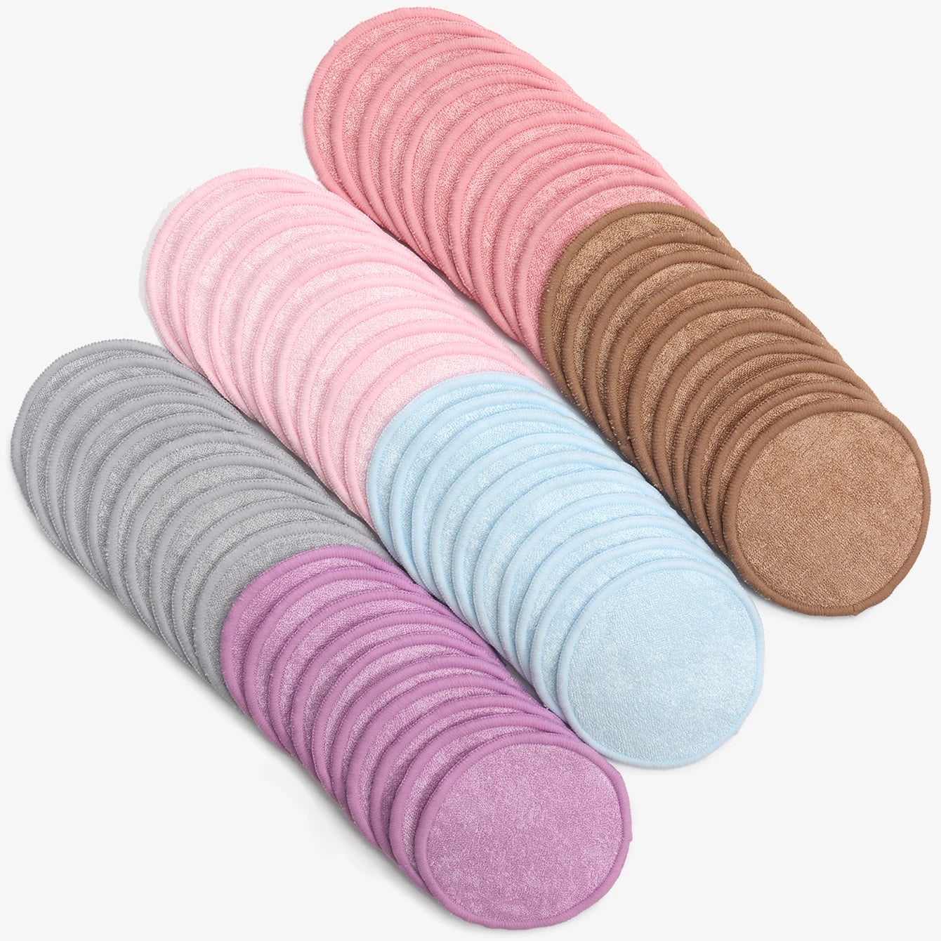 5/10/20Pack Reusable Makeup Remover Pads Washable Face Cleansing Puff Cloth Clean Sponge Liquid Cream Tools Cosmetic Remover