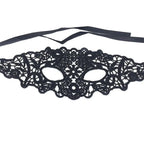 Halloween Makeup Masquerade Sexy Black Lace Mask Party Hollow Half Face Eye Mask Cosplay Prom Props Nightclub Dance Masks