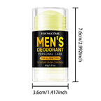Men Sandalwood Deodorant Stick Anti Sweating Keep Drying Lasting Fragrance Remove Armpit Odor Underarm Refresh Sticks Refresh