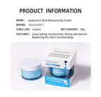 Hyaluronic Acid Hydrating Water Gel/Moisturizing Facial Cream Daily Face Moisturizer for Dry Skin Improve Dryness 50g