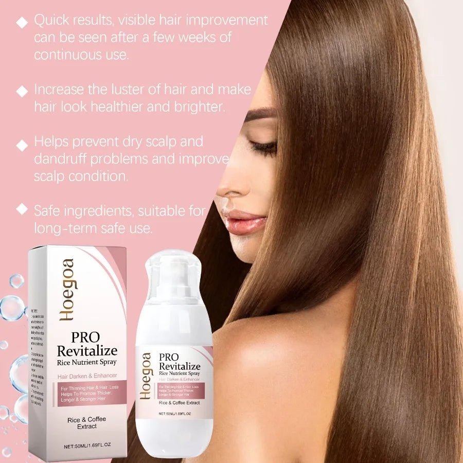 Hoegoa Rice Hair Care Spray Nourishes And Moisturizes Hair Care Softens And Strengthens Hair And Scalp Care Spray