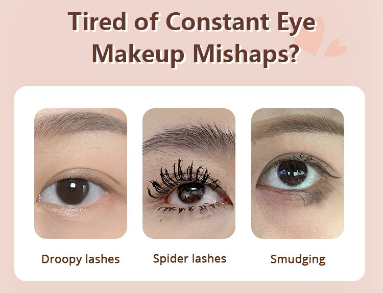 MACKANDY Curling Mascara Volumizing & Lengthening Formula, Buildable, Clump Resistant, Longwear Smudge-Resistant Black Mascara