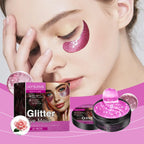 Anti Wrinkles Glitter Eye Mask Fade Fine Lines Firming Gel Removal Dark Circles Anti Puffiness Nourish Moisturizing Eye Patches