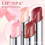 Cute Pink Moisturizing Jelly Lipstick - Temperature Change Lip Balm with Long Lasting Nourishment for Lip Care Lip Gloss