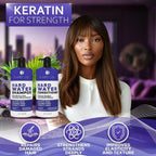 Hard Water Shampoo and Conditioner Set Sulfate Free Hair Care Products for Women and Men Moisturizing Treatment with Chelating