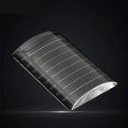 NATUHANA Crystal Glass U Curved Straight Stand False Eyelashe Holder Transparent Glue Tray Eyelash Extension Pallet Makeup Tool