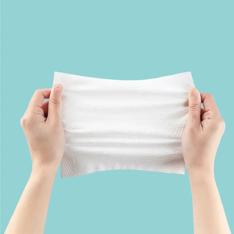 Disposable Thick 100% Cotton Face Towel Make Up Soft Removing Wipes Dry Cleanser Towelettes For Skin Care