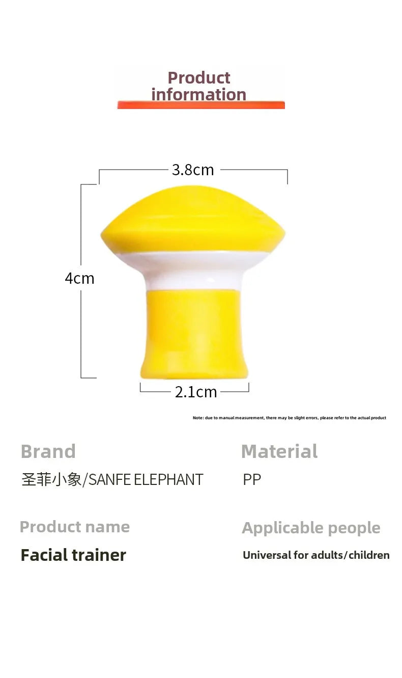 Facial Trainer Anti-Face Lifting Eliminate Nasolabial Wrinkles Artifact Tighten Skin Lift V-Face Masseter Instrument