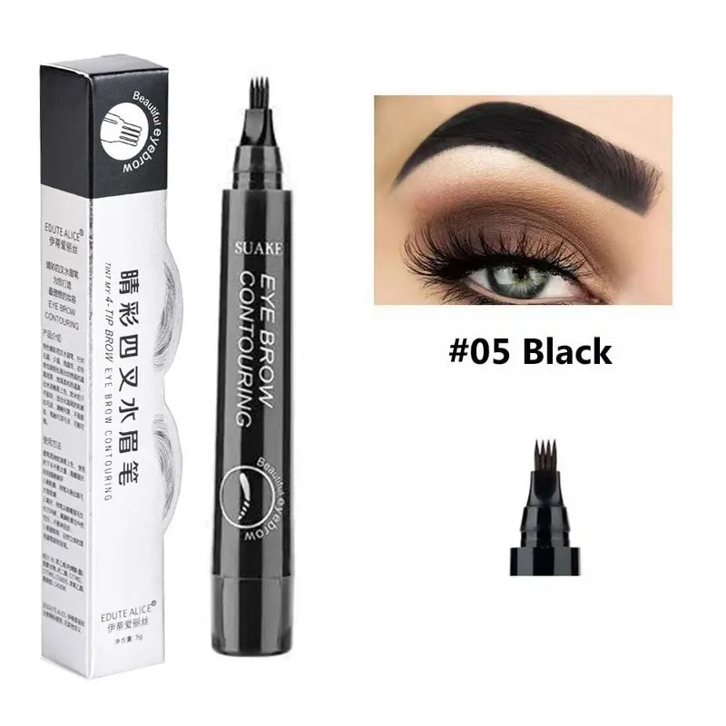 Eyebrow pencil Waterproof Permanent Long Lasting High quality professional makeup for women Cheap Cosmetics Enhancer