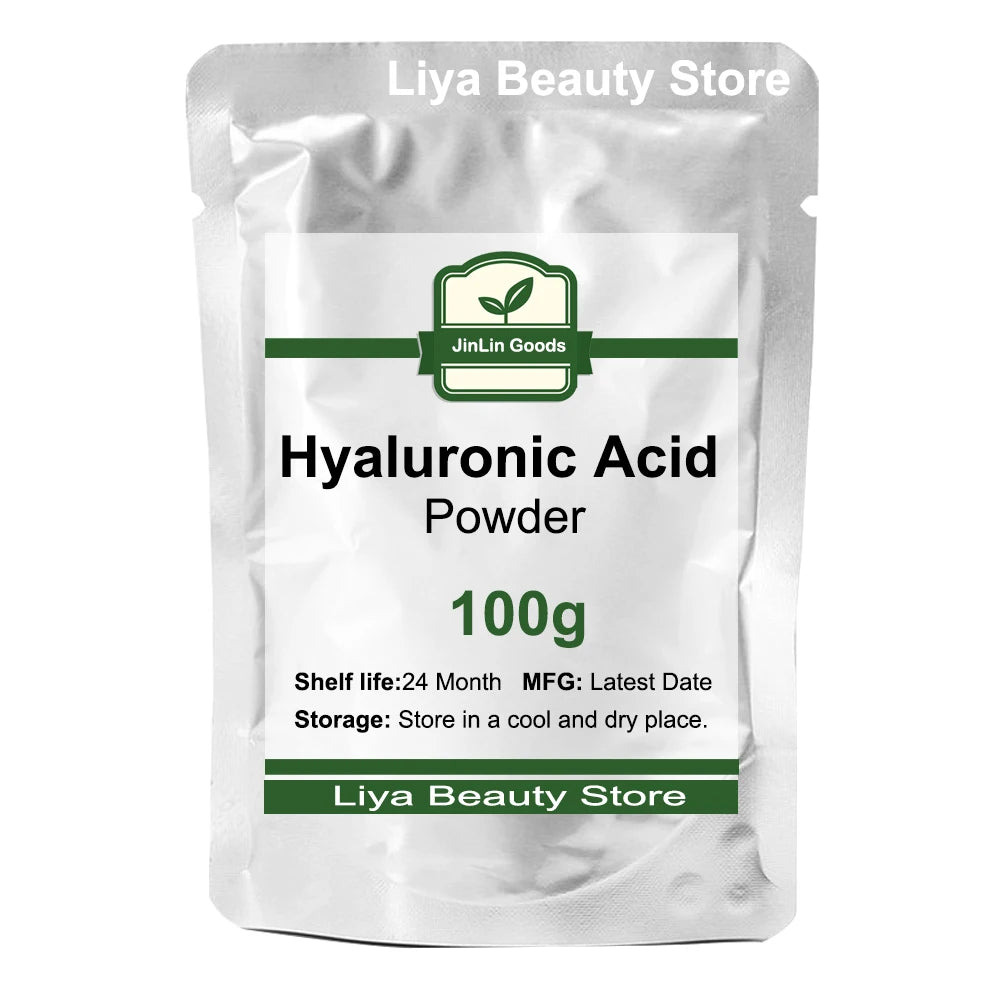 Pure 99% Hyaluronic Acid Powder Cosmetic Grade, Anti Aging, Moisturizing  Skin Whitening Cosmetic Raw Material