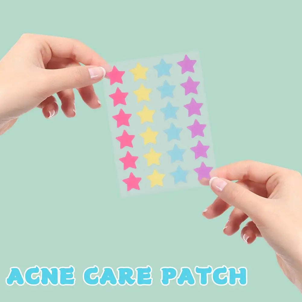 Pimple Patches For Face Colorful Invisible Hydrocolloid Acne Patches Face Spot Care Tool Beauty Beauty Skin Makeup Stickers