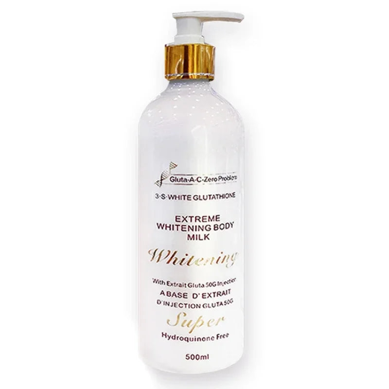 500ml  24 K Gold Glutathione Body Lotion Moisturizing Brightening Firming Body Cream  Body Whitening Cream