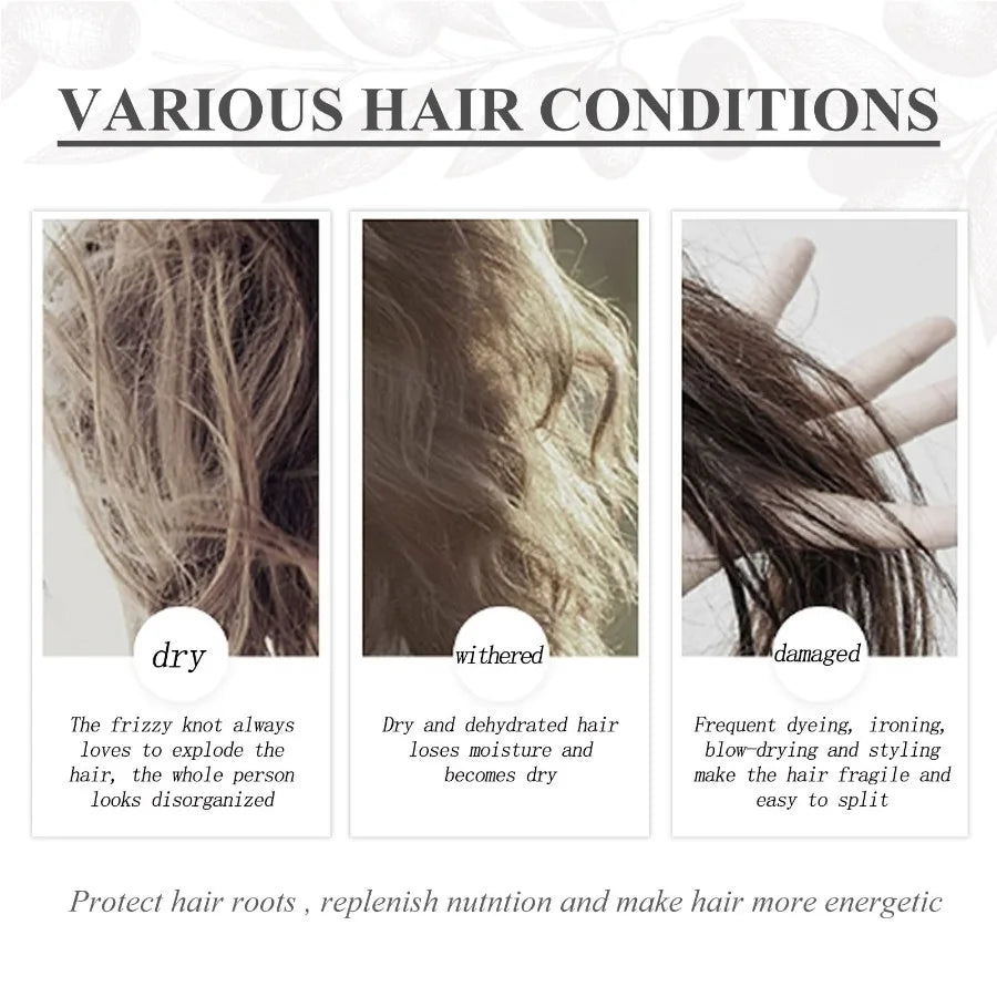 WestMonth Keratin Repair Hair Mask Moisturize And Repair Hair Ends Split Improve Dry And Frizz Hair Care Mask