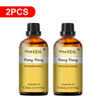 PHATOIL 2PCS 30ml Eucalyptus Essential Oils For Aromatherapy Candle Making Vanilla Lavender Sandalwood Rose Lemon Essential Oil