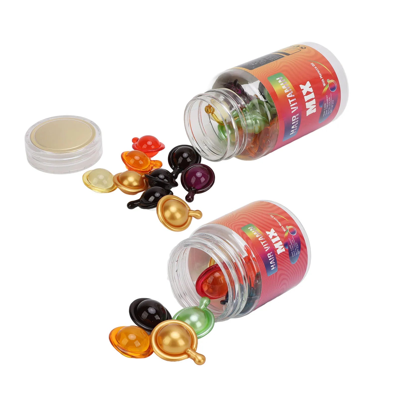 Hair Serum Capsule Hair Vitamin Capsule Hair Vitamin Serum Capsule Hair Moisturizing Repair Damaged Hair Care Hair Oil Capsules