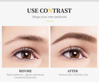4 Points Eyebrow Pen 5 Colors Liquid Brow Pencil Dark Brown Microblading Eyebrow Pencil Waterproof Eyebrow Tattoo Pen Cosmetics