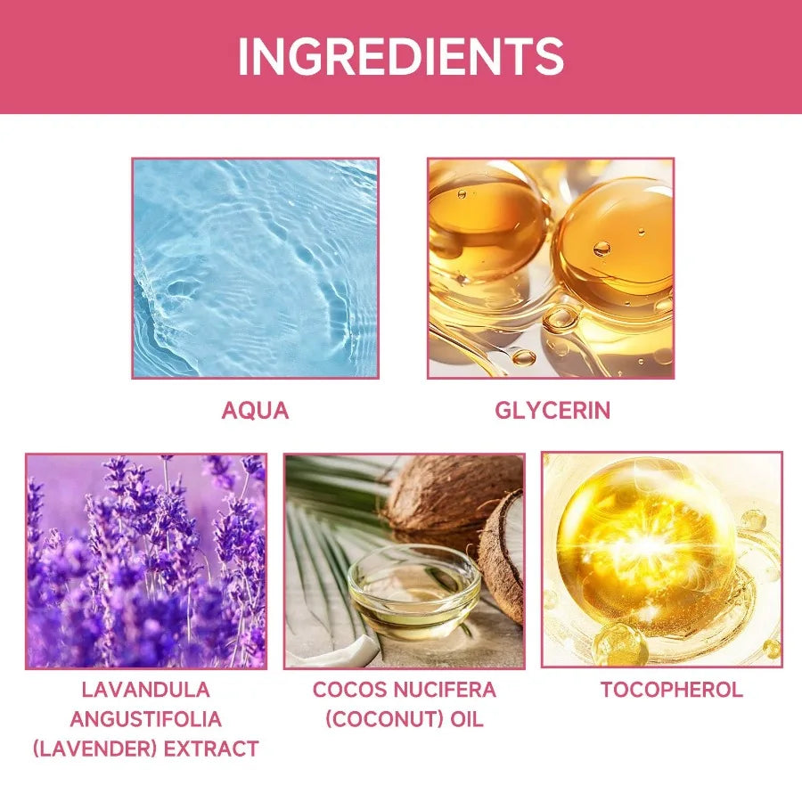 OUHOE Lavender Oil Traction Repair And Moisturize Dry And Restless Hair Tail Hair Strong And Solid Hair Care Essential Oil