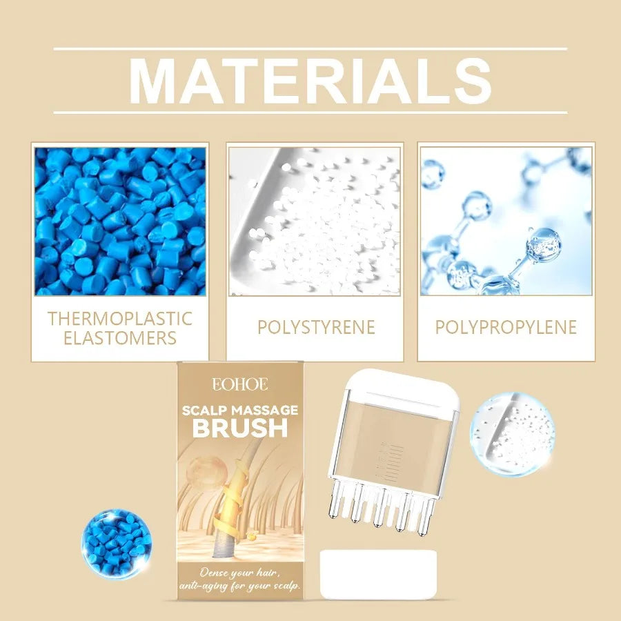 EOHOE Manual Scalp Essence Massager Soothing Massage Scalp Repair Strong Hair Care Massager