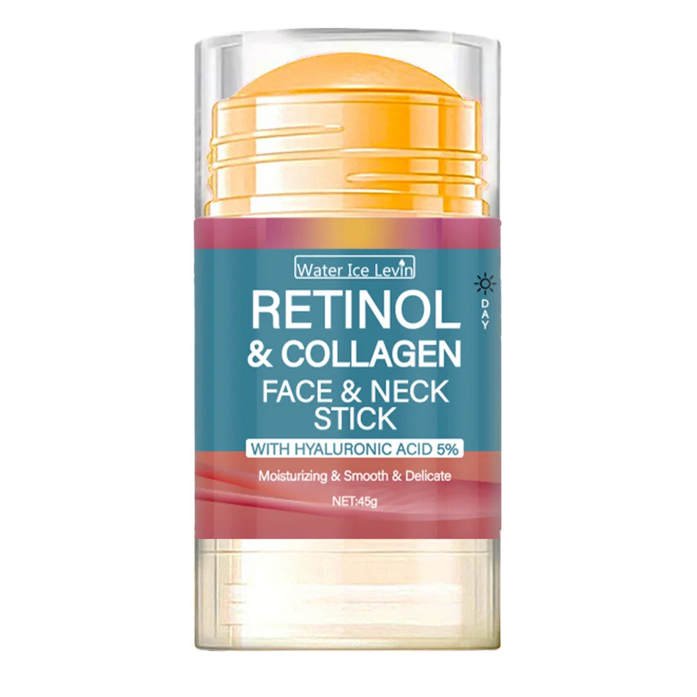 Retinol Face and Neck Treatment Bar with Firming Elasticity Improve Loose Skin Lotion Moisturizes and brightens skin