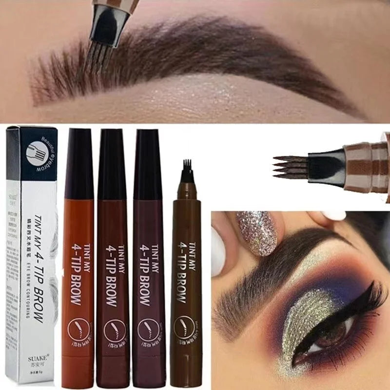 Eyebrow pencil Waterproof Permanent Long Lasting High quality professional makeup for women Cheap Cosmetics Enhancer