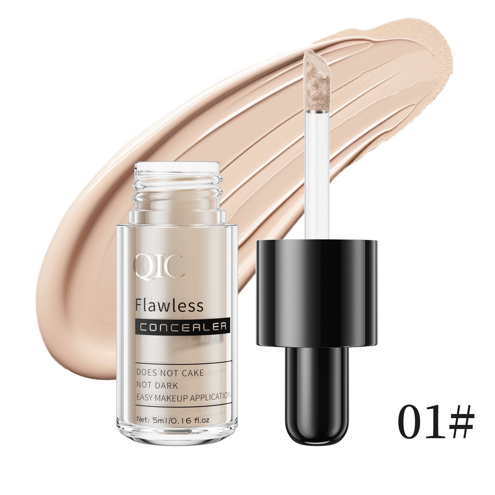 QIC Small Feeding Bottle Liquid Concealer Cover Tattoo