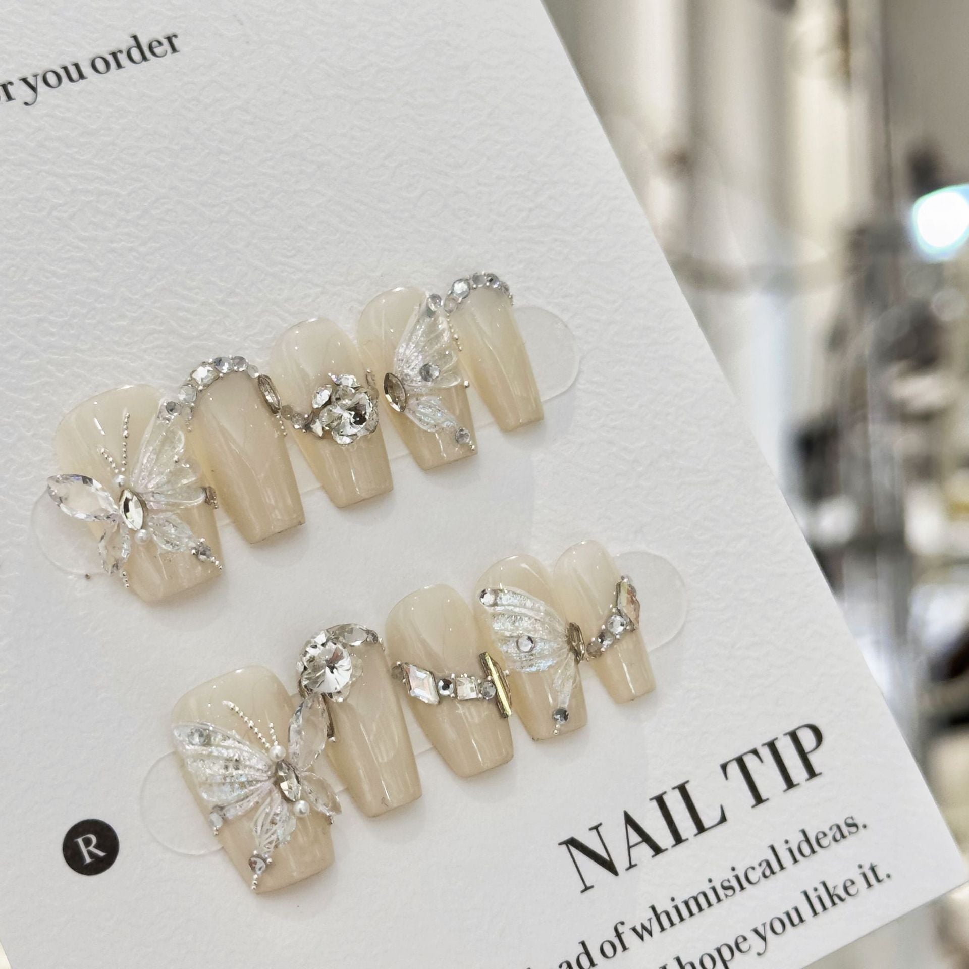 Handmade Wear Armor Fairy Light Luxury Three-dimensional