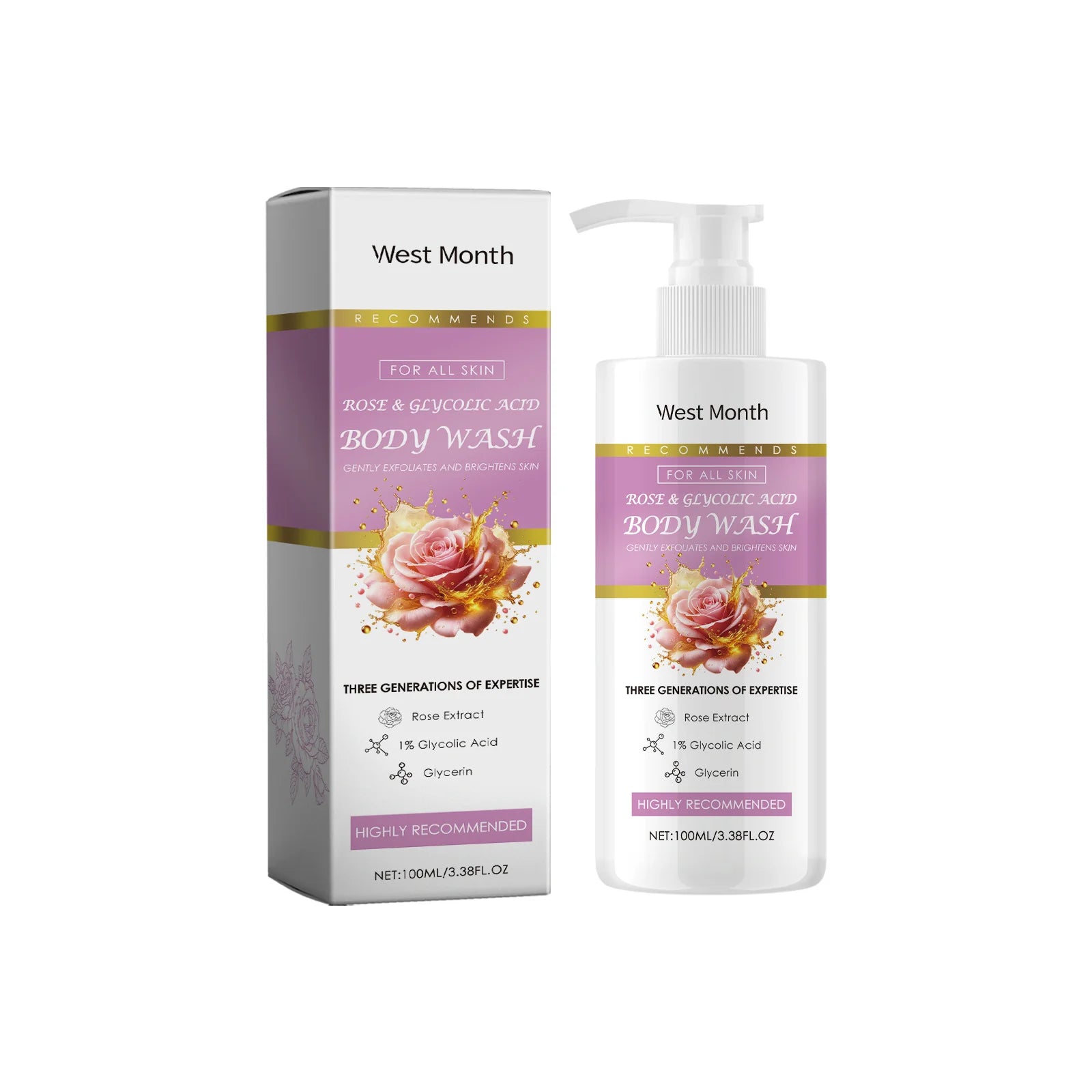 Gentle Cleansing Wash Nourishes Skin Softly