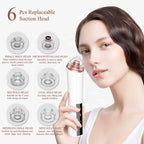 Factory Price Quick Delivery Skin Care Pore Cleaning Blackhead Vacuum Remover Rechargeable 3 Adjustable Levels Blackhead Remover