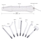 High Frequency Facial Device 7 Wands Electrode Glass Spot Tube Acne Spot Tool