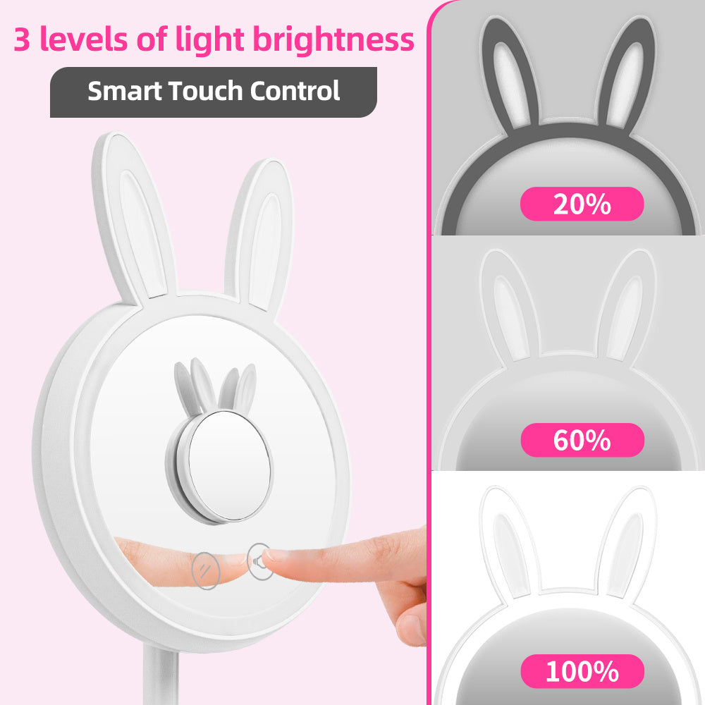Cute Bunny Makeup Mirror