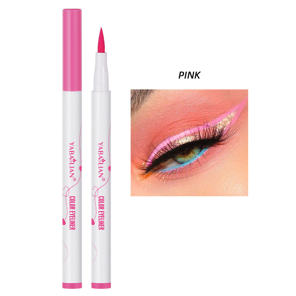 Color Eyeliner Not Easy To Smudge Waterproof Thin Heel