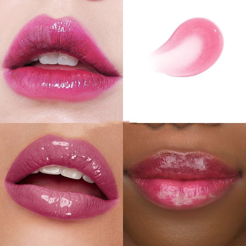 Color-changing Lip Gloss Moisturizing Glossy Glass